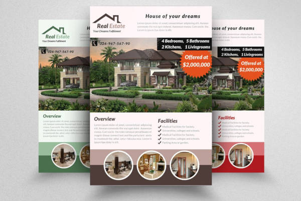 16+ Commercial Real Estate Flyer Templates in AI | InDesign | Word ...