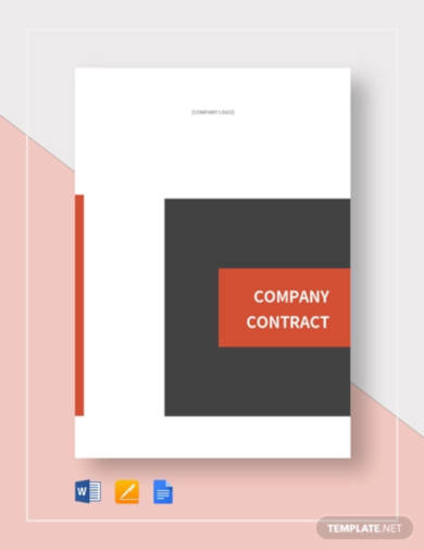 company contract template