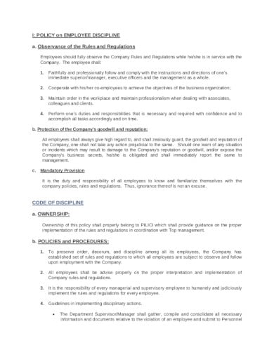 company-policy-format-in-pdf