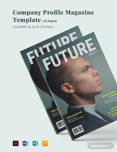 company-profile-magazine-template