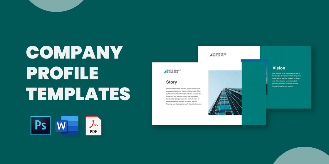 Company Profile Templates In InDesign PDF DOC AI PSD 