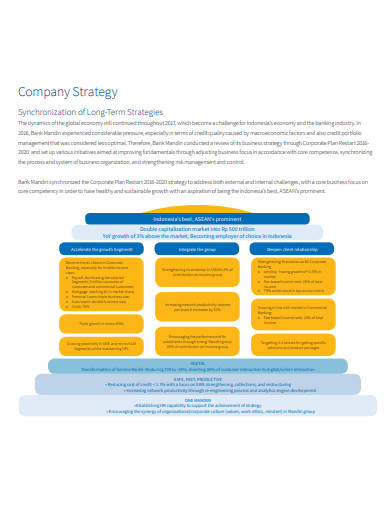 company strategy template in pdf