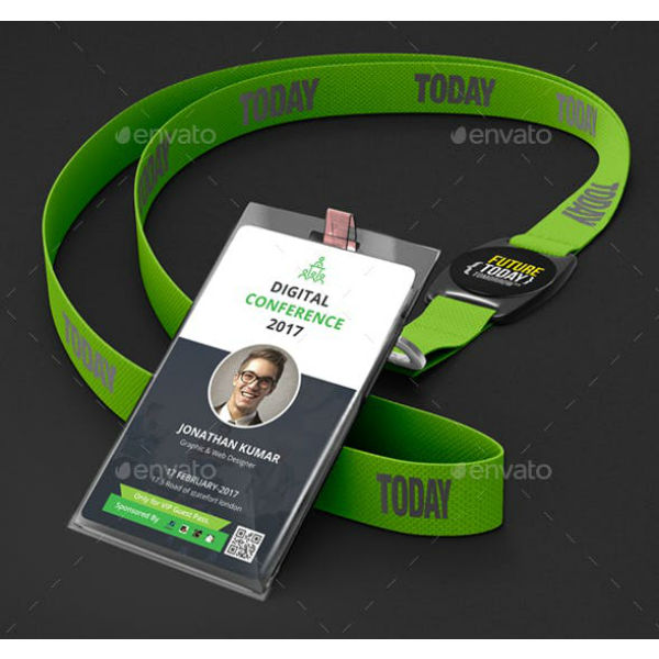 15+ Event Identification Card Templates Illustrator, MS