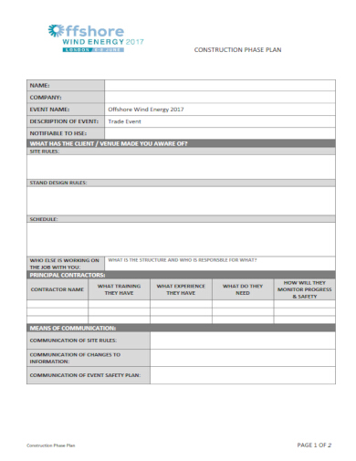 construction-phase-plan-template