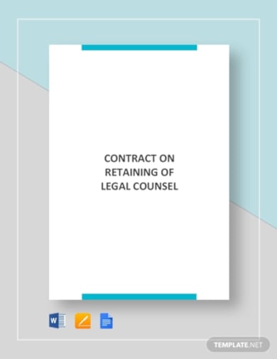 contract-on-retaining-legal-counsel-template