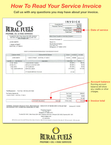 9+ HVAC Invoice Template - Word, PDF, PSD, Google Doc, Google Sheet