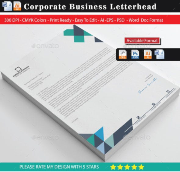 cover property real estate letterhead