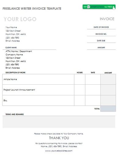 10+ Creative Invoice Templates - AI, Excel, Word, Numbers, Pages, PSD ...