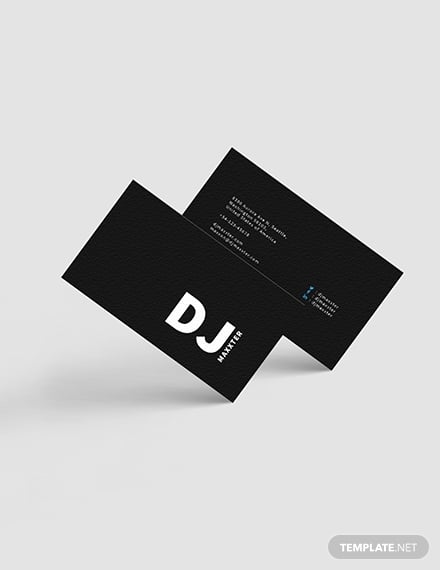 dj-event-business-card-sample