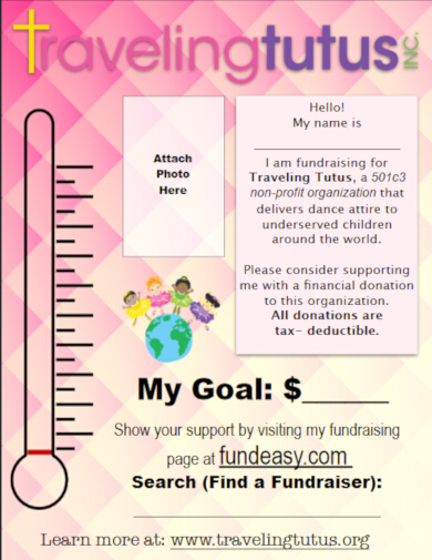 descriptive-fundraising-poster-template