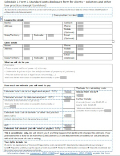 Legal Form Templates