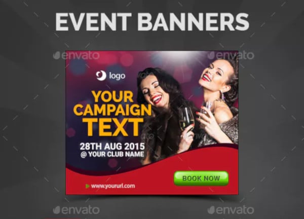 event banner design template