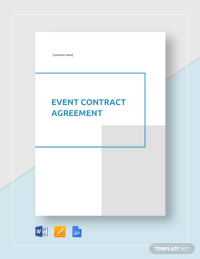 event contract agreement template