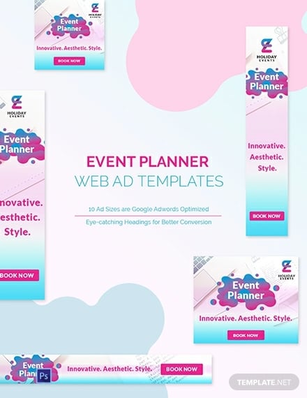 event-planner-web-ad-template