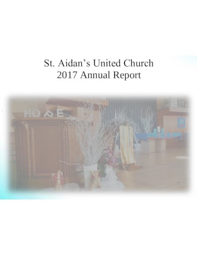 formal church annual report in pdf