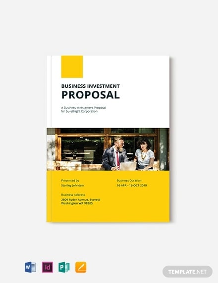 free business investment proposal template 440x570