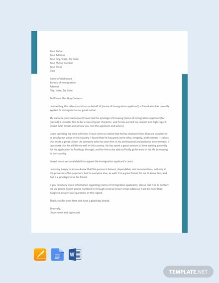 free character reference letter for immigration template 440x570 1