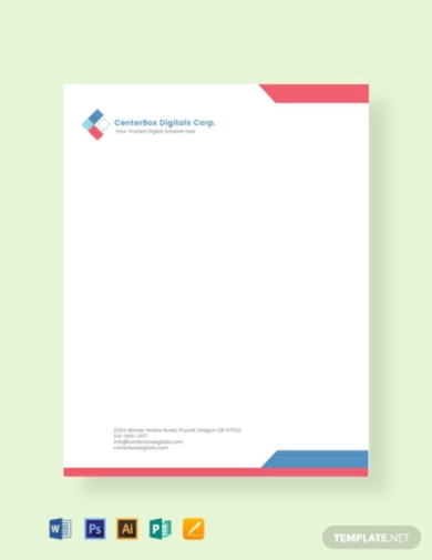 free-company-letterhead-template