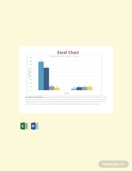 free excel chart template