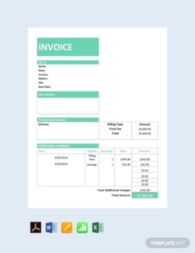 9 Law Firm Invoice Templates Psd Word Ai Pdf Google Docs Google Sheets Excel Free Premium Templates