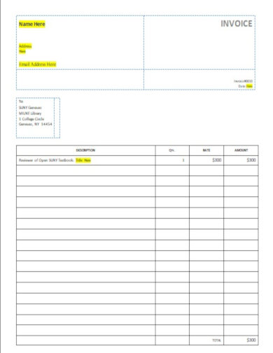 10 basic invoice templates word excel numbers pages docx pdf