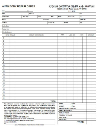 11+ Painting Invoice Templates - PDF, PSD, Google Docs, Word