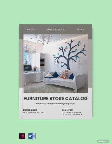 furniture store product catalog template