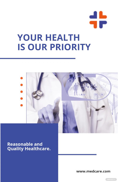 health care poster template