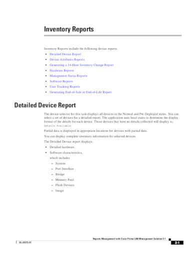 inventory report format in pdf