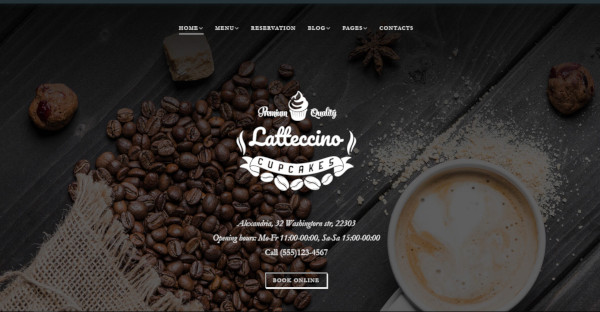 latteccino cherry framework plugins wordpress theme