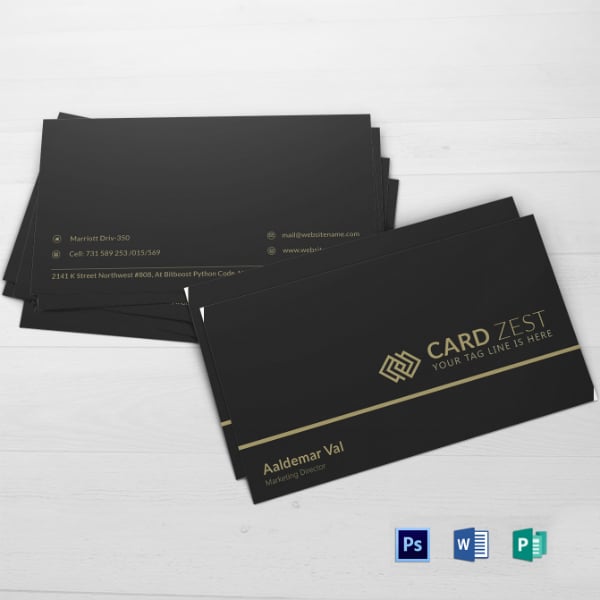 marketing-director-business-card-sample