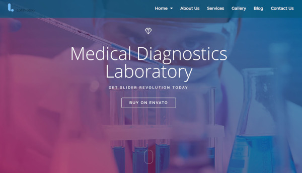 medical diagnostic laboratory – multilingual wordpress theme