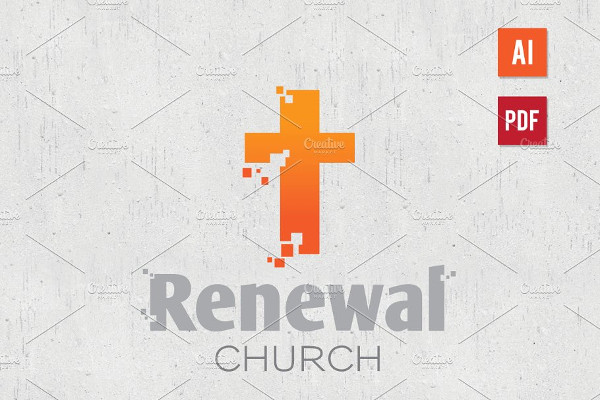 minimal-church-logo-template