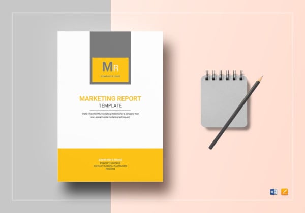 monthly-marketing-report-template