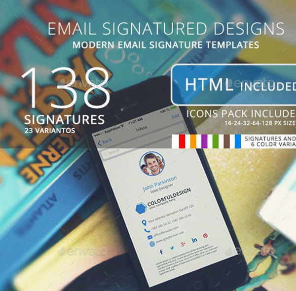 12+ FREE Real Estate Email Signature Templates in HTML PSD Free
