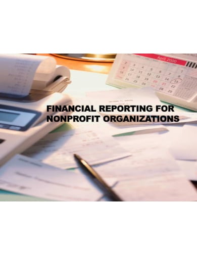 nonprofit presentation report in pdf