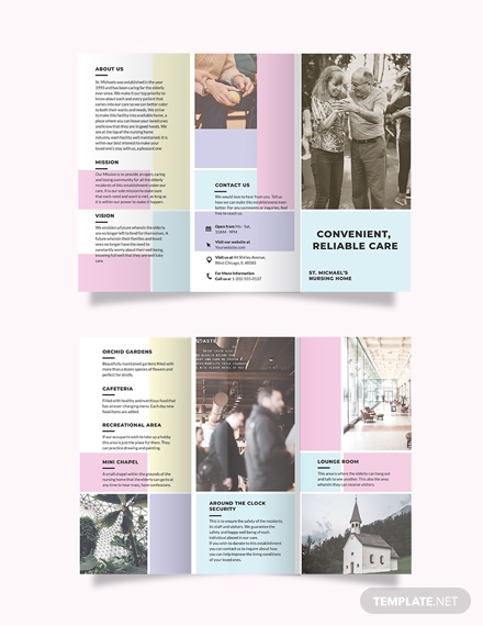 24 Home Care Brochure Templates Samples Examples Formats