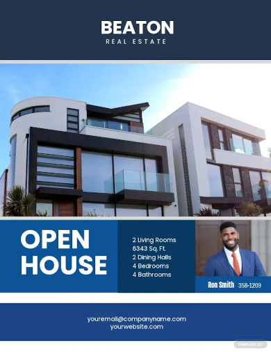open-house-agent-flyer-template