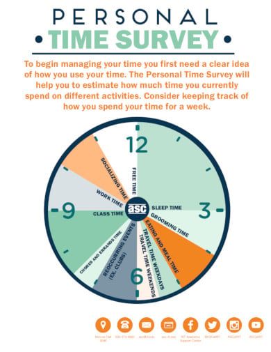 personal time survey template