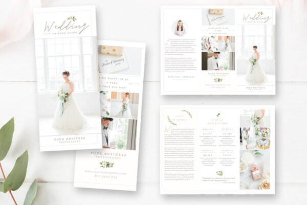 photography trifold brochure example