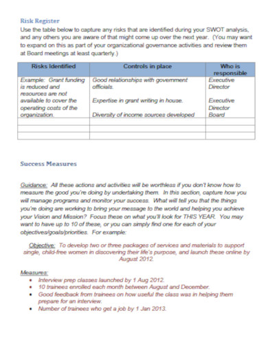 9+ Fundraising Business Plan Templates - PDF, Word, Pages | Free