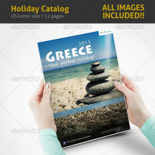 printable holiday travel catalog sample