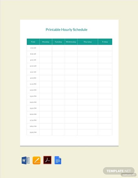 printable-hourly-schedule-template