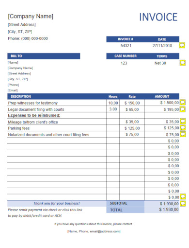 law firm monthly expenses sheet