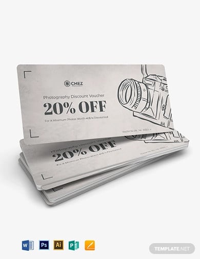 printable photography voucher template