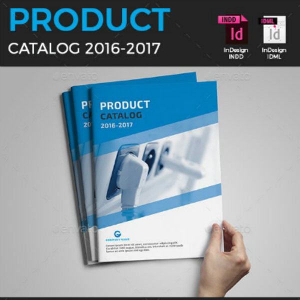 printable product advertising catalog template