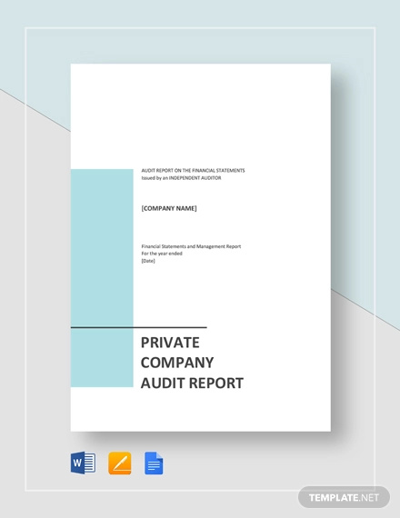 22  Sample Company Reports PDF Word