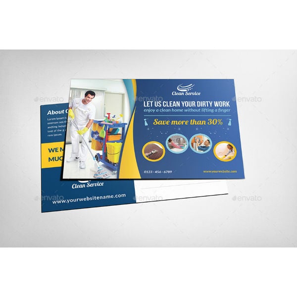 professional-cleaning-postcard-template1