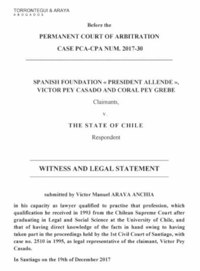 professional legal statement template