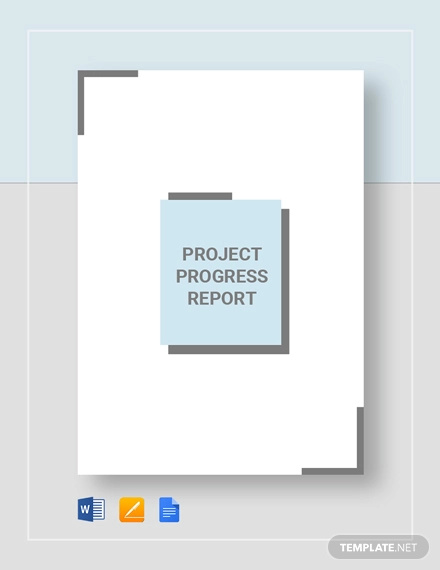 project-progress-report-template